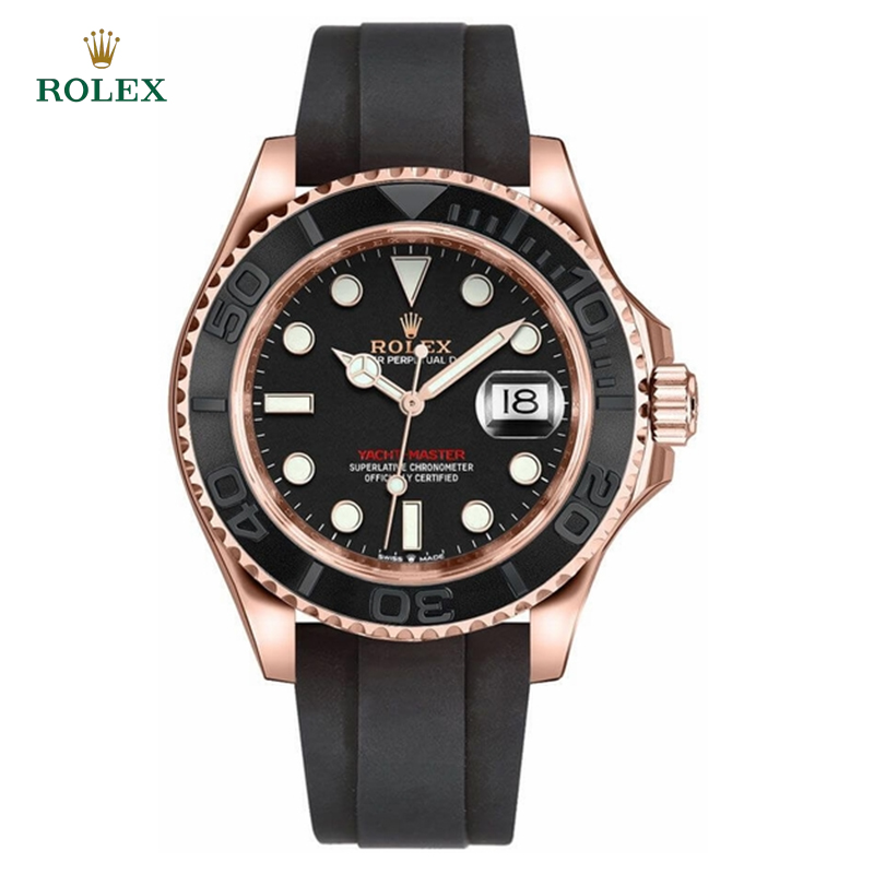 Yacht-Master Rose Gold Black Ceramic Bezel 40mm - DiscoversMarket