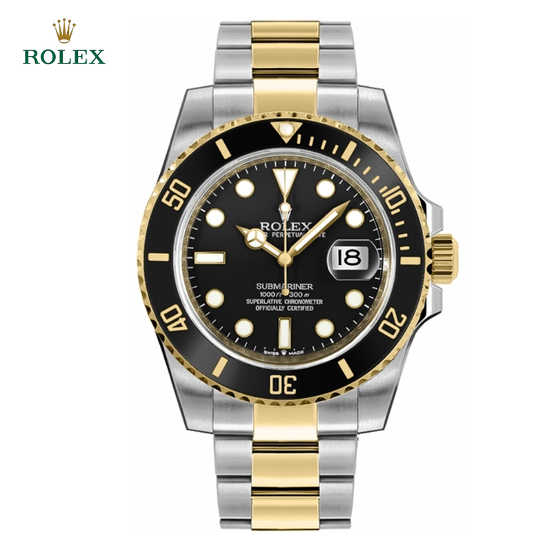Submariner Date Two Tone Oyster Bracelet 41mm - DiscoversMarket