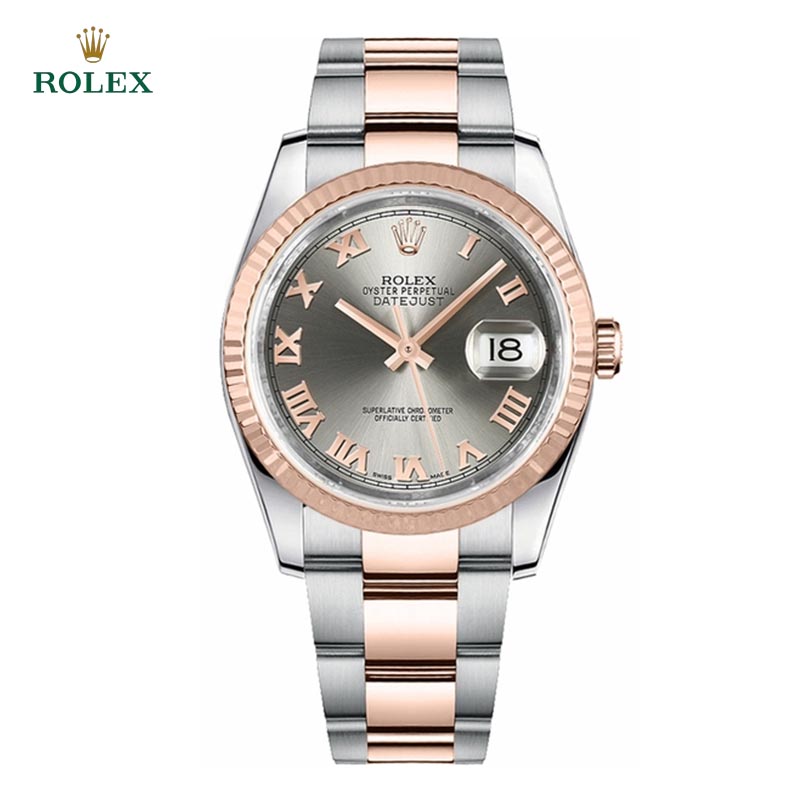 Datejust Rose Gold & Steel 36mm - DiscoversMarket