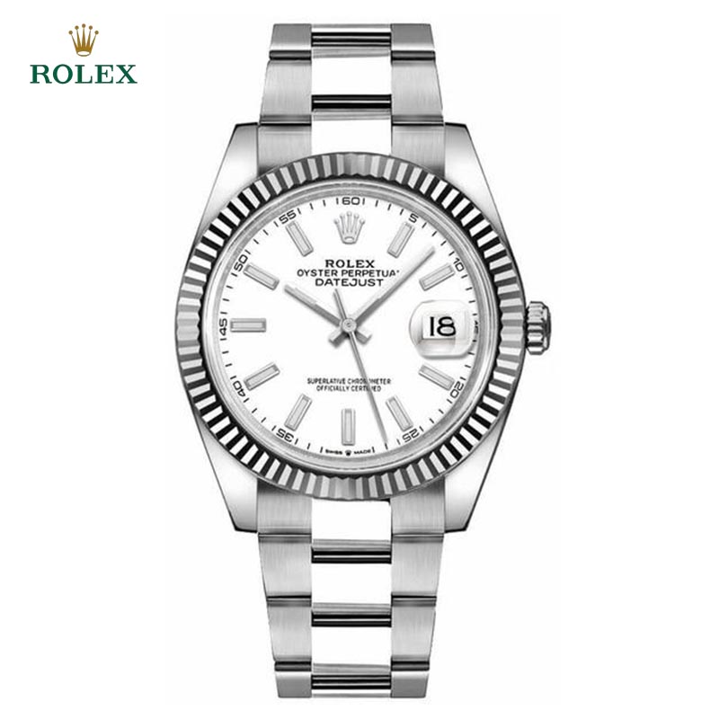 Datejust White Dial 41mm - DiscoversMarket