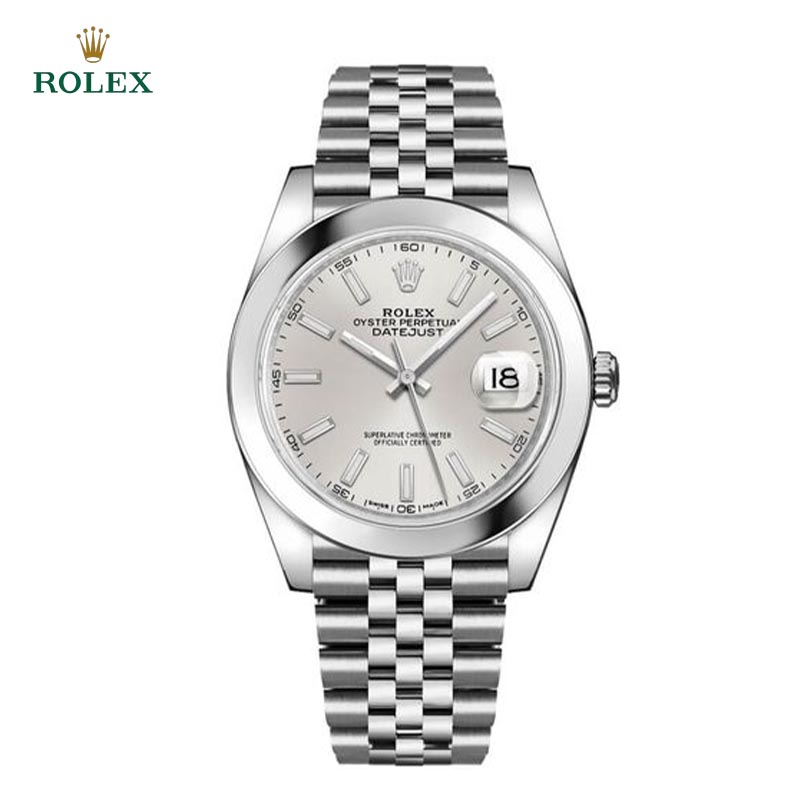 Datejust Silver Dial Men's 41mm - DiscoversMarket