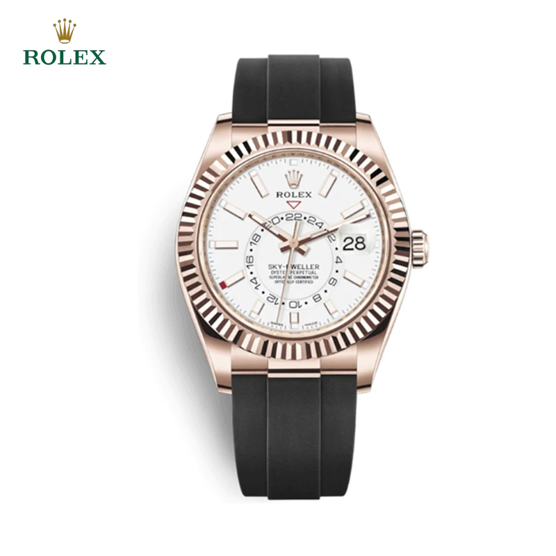 Sky-Dweller Oyster Flex White Dial 42mm - DiscoversMarket