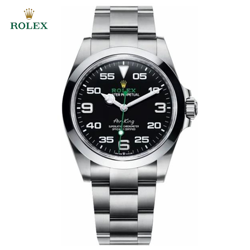 Oyster Perpetual Air-King Black Dial 40mm - DiscoversMarket