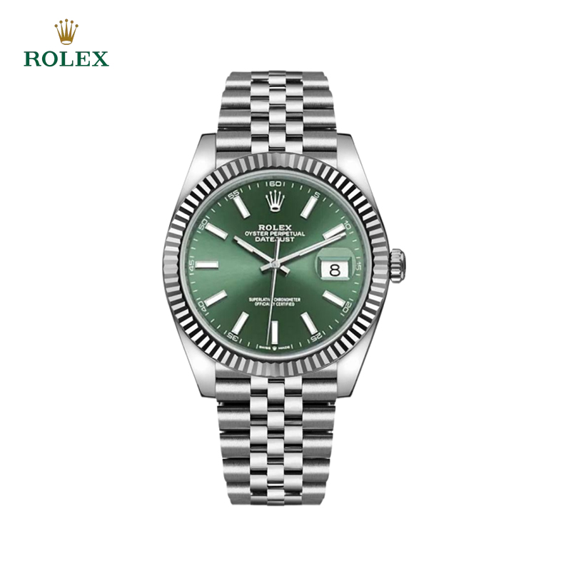 Datejust Green Dial Jubilee Bracelet 41mm - DiscoversMarket