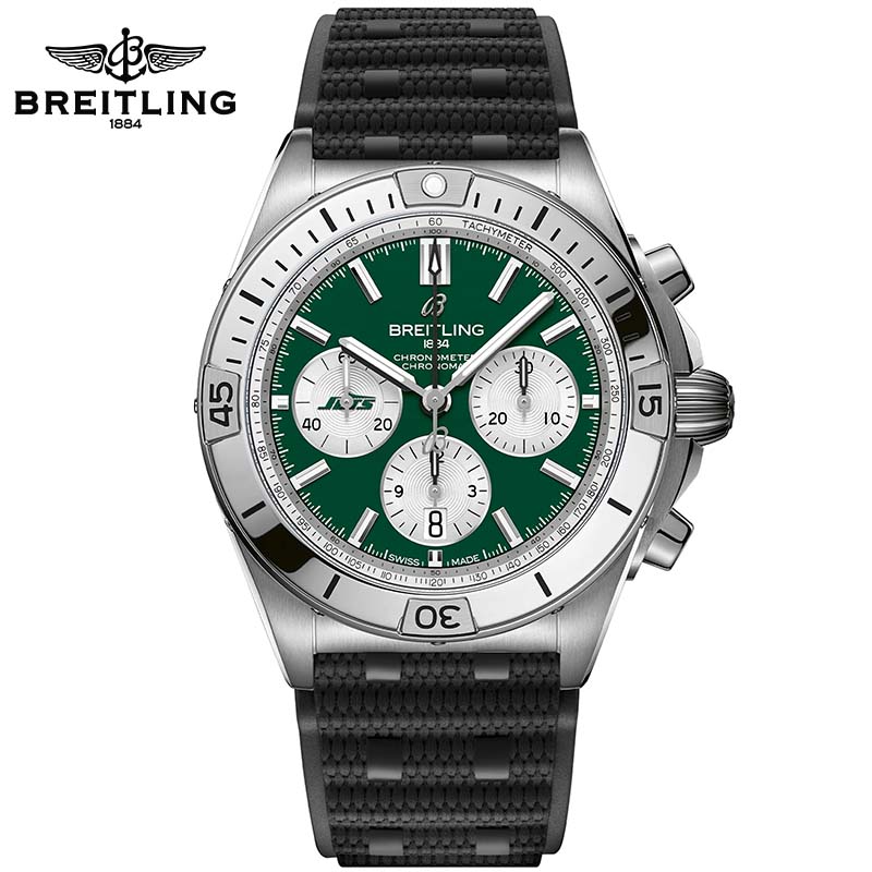 Chronomat B01 42 NFL New York Jets Edition AB01342B1L5S1 - DiscoversMarket