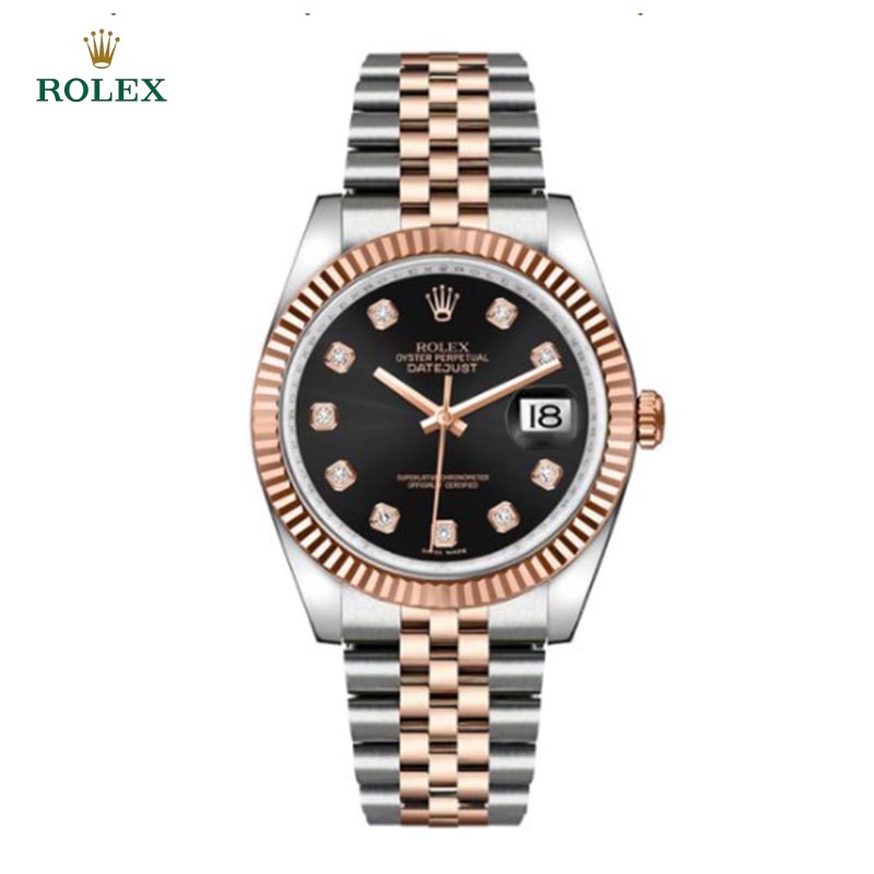 Datejust Black Diamond Dial 36mm - DiscoversMarket