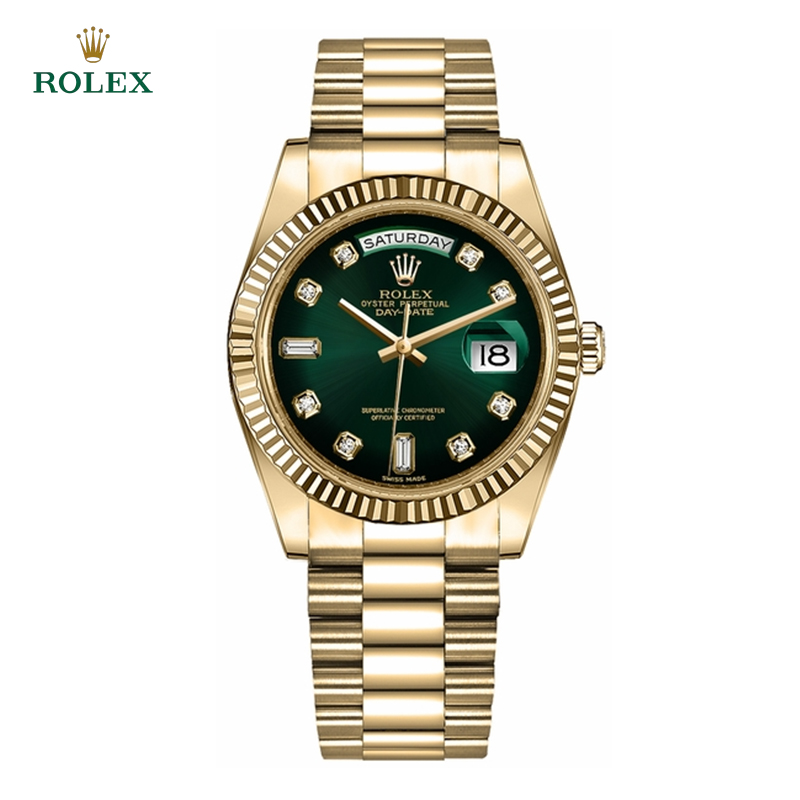 R0lex DAY-DATE Oyster, 36 mm, yellow gold M128238-0069 - DiscoversMarket