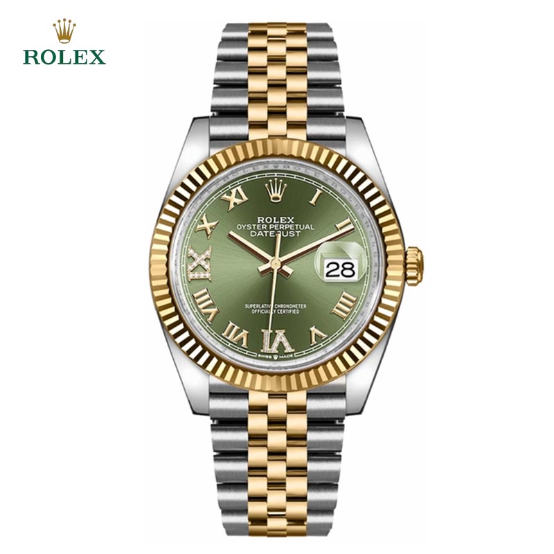 Datejust Olive Green Dial 36mm - DiscoversMarket