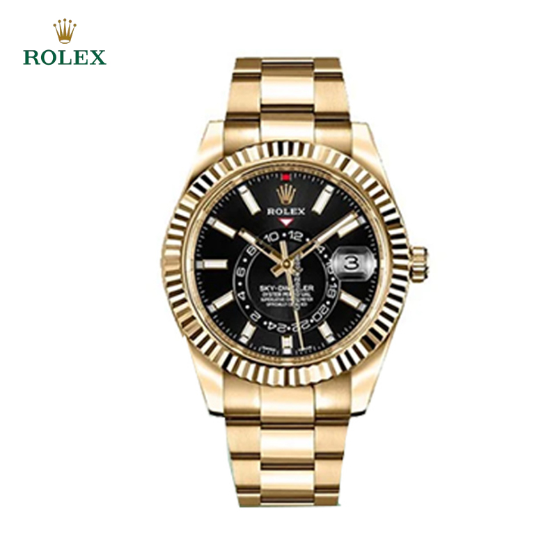 Sky-Dweller Gold Black Index Dial 42mm - DiscoversMarket