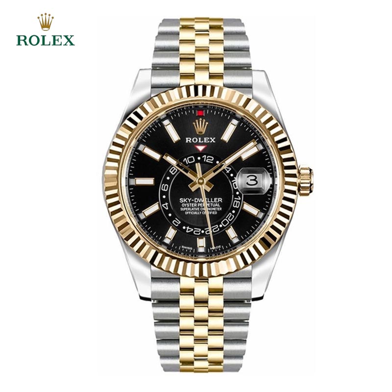 Sky-Dweller Oystersteel & Yellow Gold 42mm - DiscoversMarket