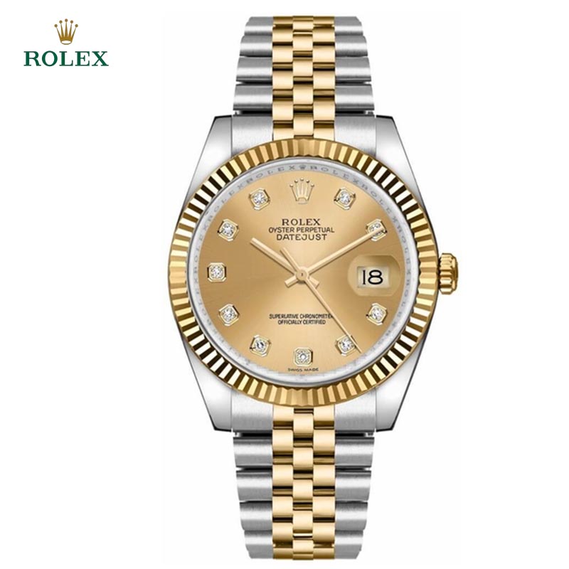 Datejust Champagne Diamond Dial 36mm - DiscoversMarket