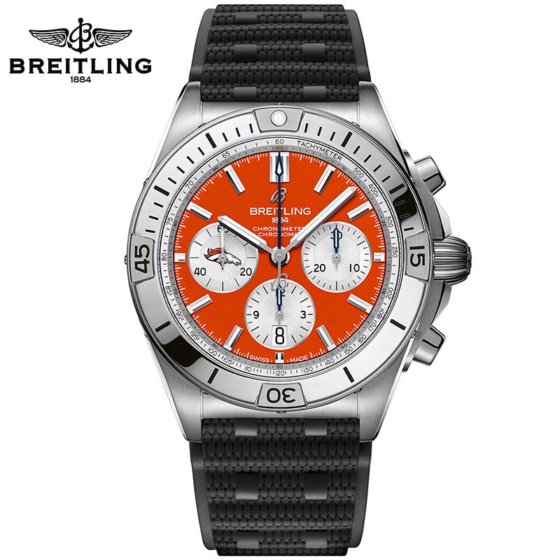 Chronomat B01 42 NFL Denver Broncos Edition AB01342B1O2S1 - DiscoversMarket