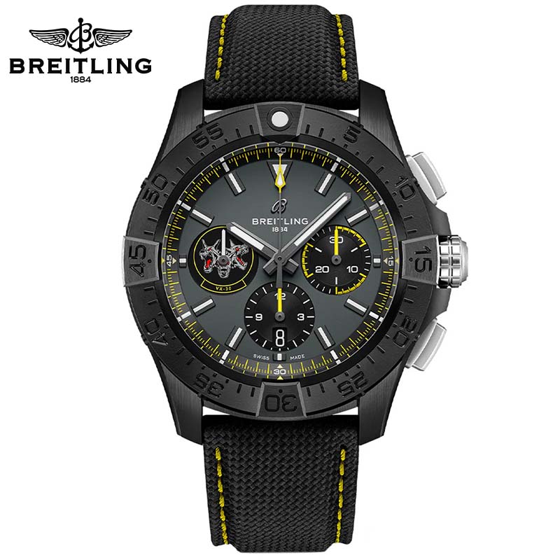 Avenger B01 Chronograph 44 Night Mission USN Bloodhounds SB01472A1B1X1 - DiscoversMarket