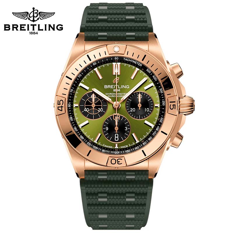 Chronomat B01 42 Giannis Antetokounmpo RB01344A1L1S1 - DiscoversMarket