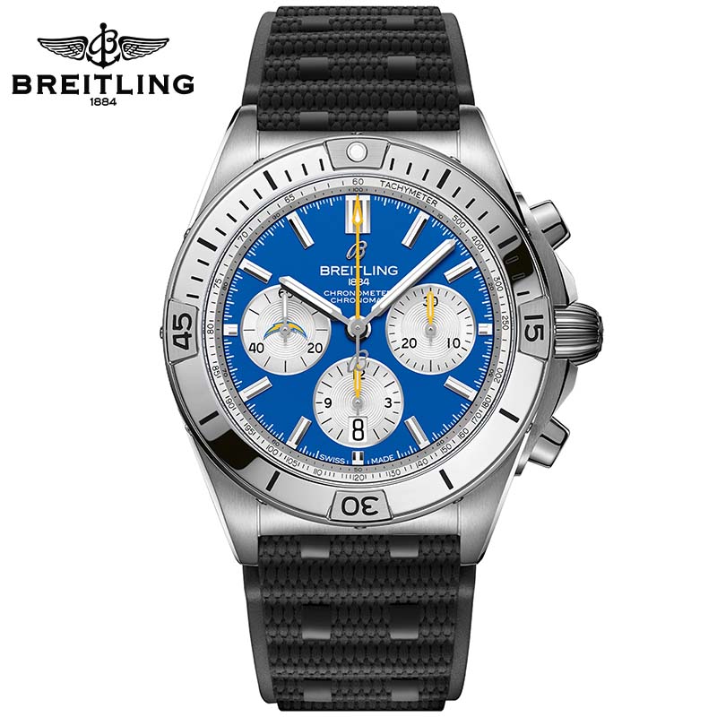 Chronomat B01 42 NFL Los Angeles Chargers Edition AB01342B1C8S1 - DiscoversMarket