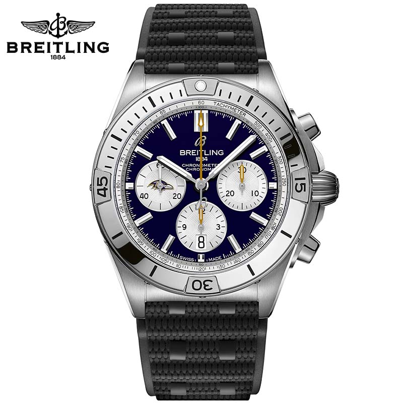 Chronomat B01 42 NFL Baltimore Ravens Edition AB01342B1K2S1 - DiscoversMarket