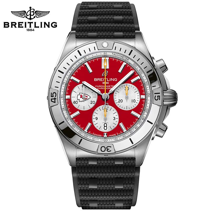 Chronomat B01 42 NFL Kansas City Chiefs Edition AB01342B1K5S1 - DiscoversMarket