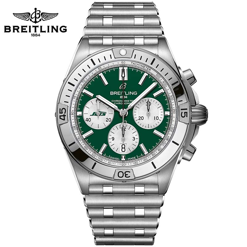 Chronomat B01 42 NFL New York Jets Edition AB01342B1L5A1 - DiscoversMarket