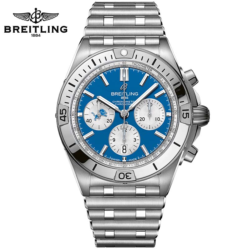 Chronomat B01 42 NFL Detroit Lions Edition AB01342B1CCA1 - DiscoversMarket