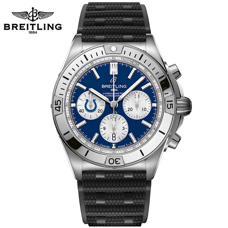 Chronomat B01 42 NFL Indianapolis Colts Edition AB01342B1C2S1 - DiscoversMarket
