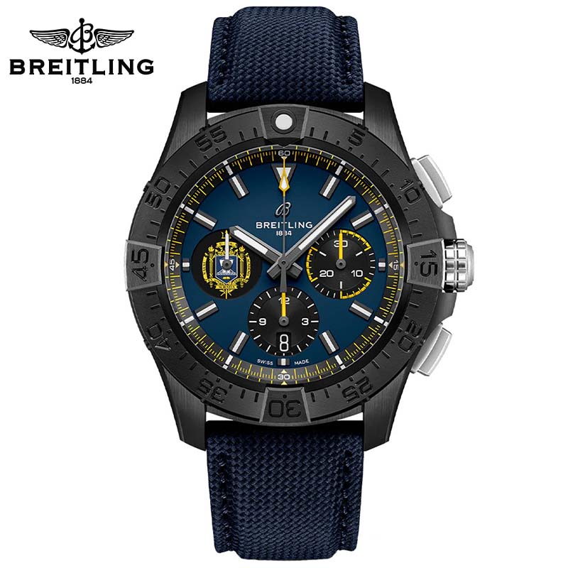 Avenger B01 Chronograph 44 Night Mission US Naval Academy SB01474A1C1X1 - DiscoversMarket