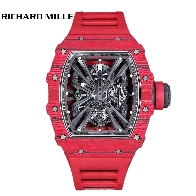 R&M RM 12-01 Tourbillon Rafael Nadal Limited Edition Red Carbon - DiscoversMarket