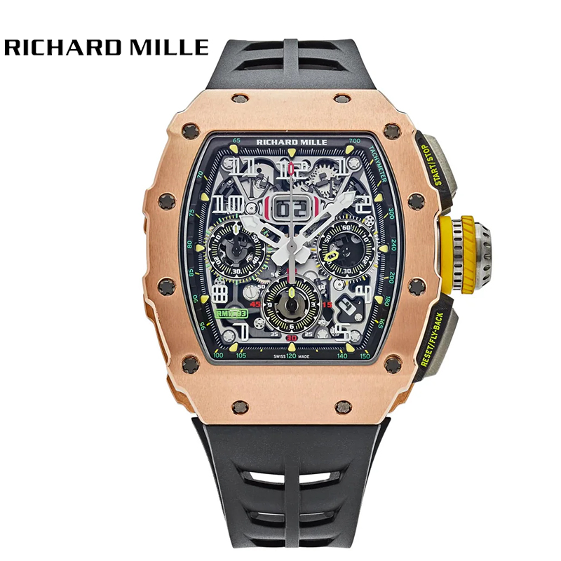 R&M RM 11-03 Rose Gold and Titanium Flyback Chronograph - DiscoversMarket