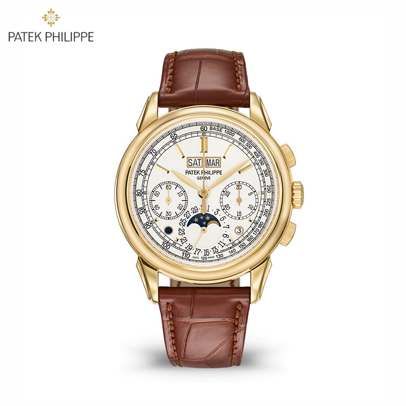 Patek Philippe Grand Complications Perpetual Calendar Chronograph Yellow Gold 5270J-001 - DiscoversMarket