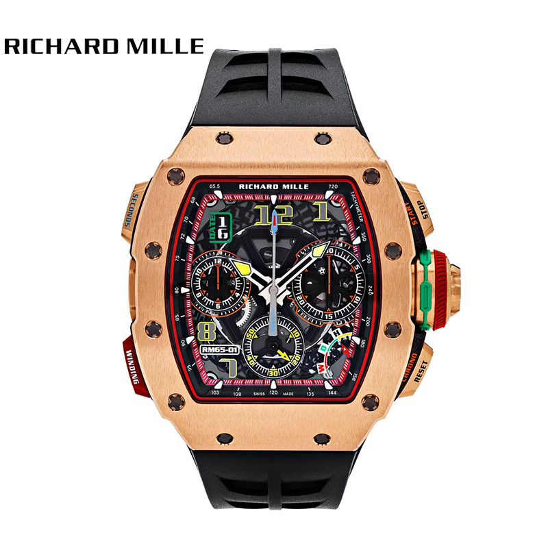 R&M RM 65-01 Automatic Chronograph Full Rose Gold - DiscoversMarket