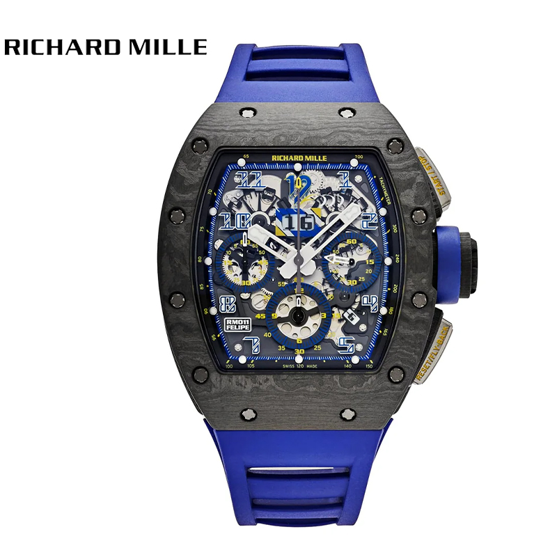 R&M RM 011 Automatic Flyback Chronograph Felipe Massa 10th Anniversary Carbon NTPT Titanium Limited Edition (2015) - DiscoversMarket