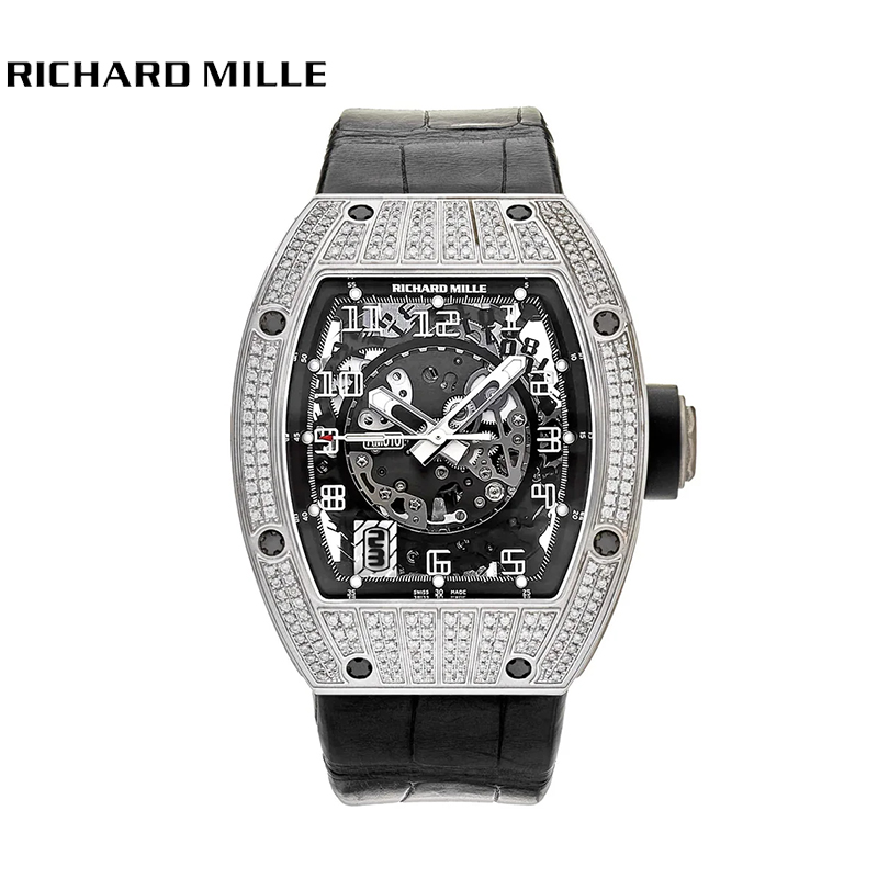 R&M RM 010 Automatic White Gold Diamond Set - DiscoversMarket