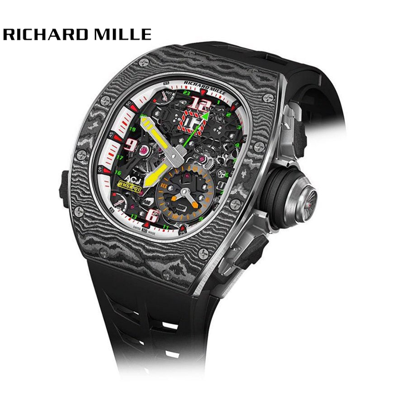 R&M RM62-01 Manual Winding Tourbillon Vibrating Alarm ACJ Open-Work Dial - DiscoversMarket