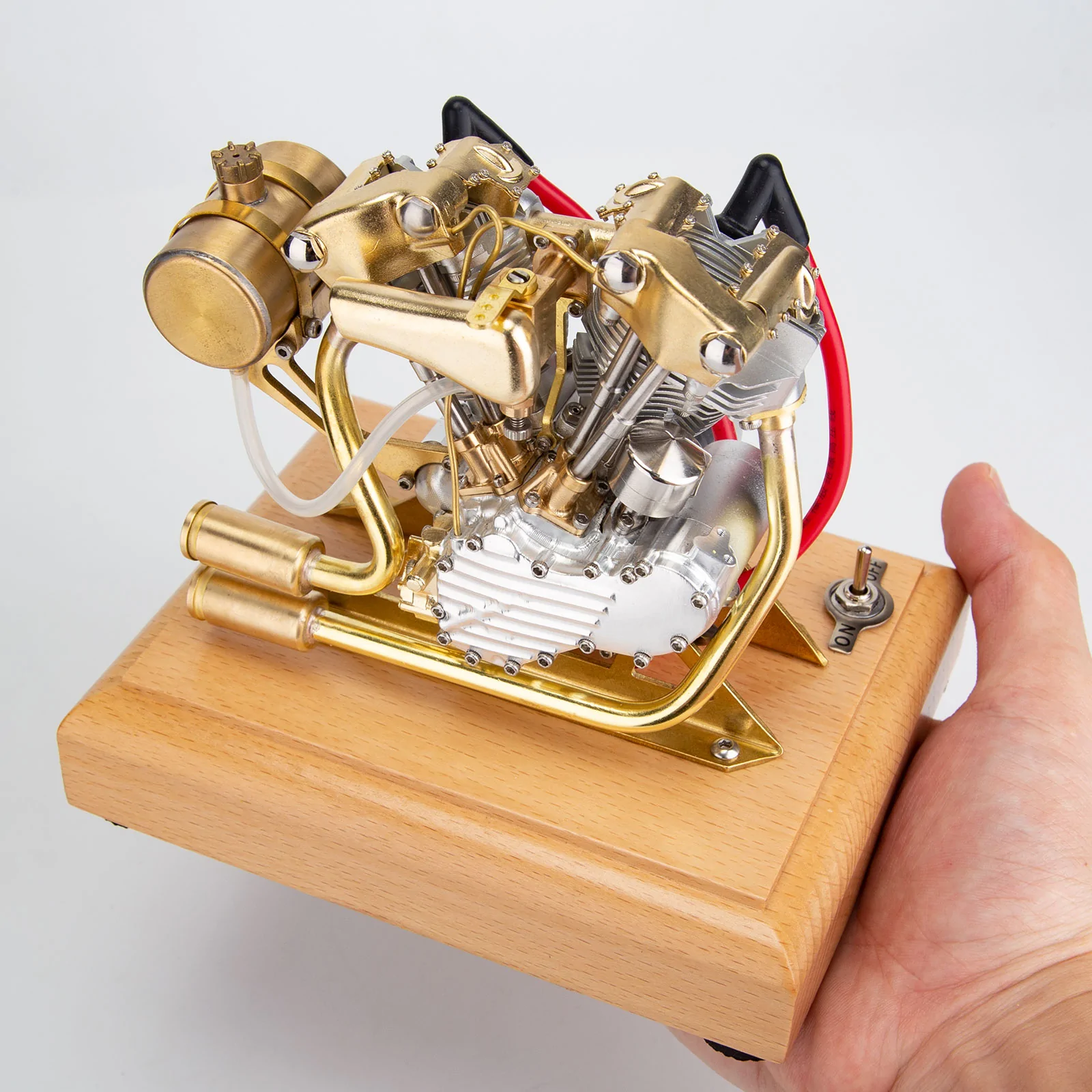 RETROL R29 4.2CC Miniature V-Twin Engine Motor OHV for Mini Chopper Bike Motorcycle