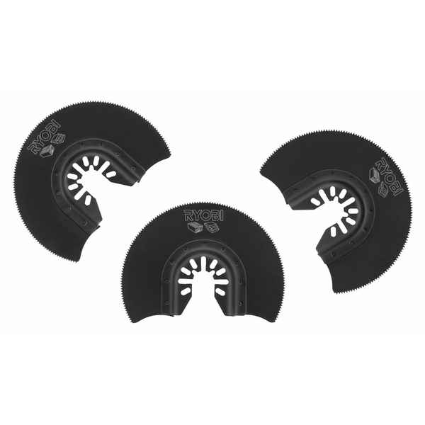 3 PC. Wood/Drywall Flush Cut Blade Set