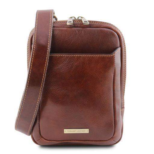 Handväska Crossbody i läder