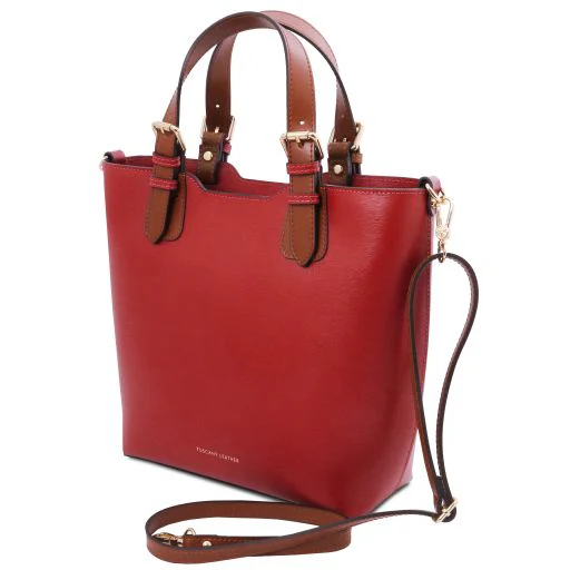 TL Bag - Saffianoläder Handväska