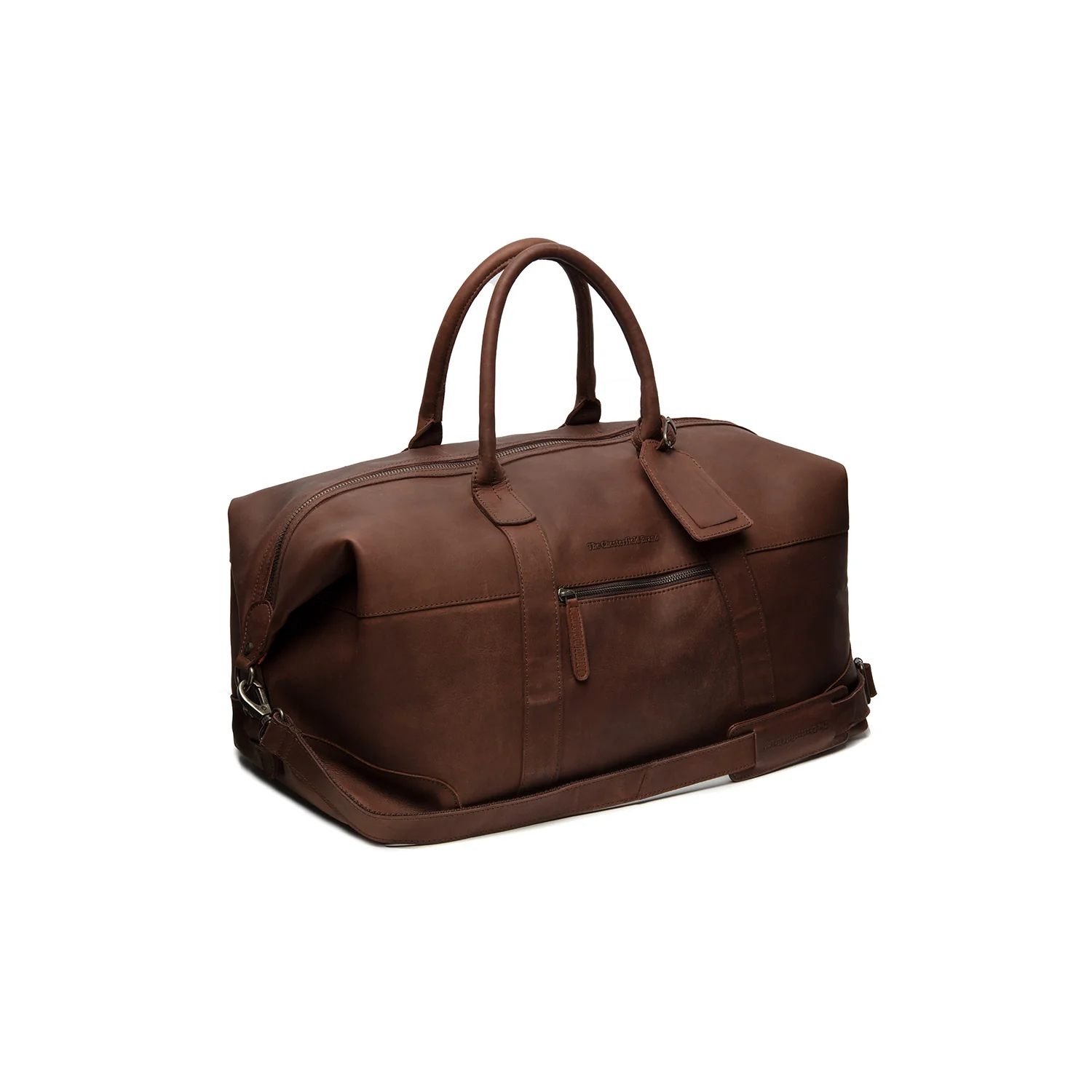 Portsmouth Weekendbag i Äkta Skinn