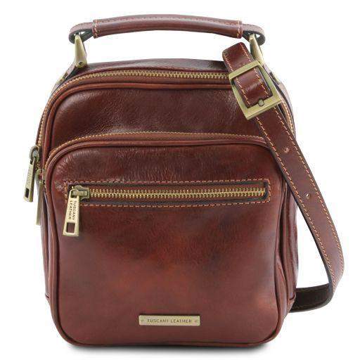 Axel / Crossbody-väska i läder