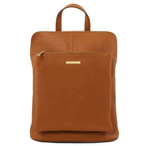 TL Bag - Mjuk Läderryggsäck / Axelväska