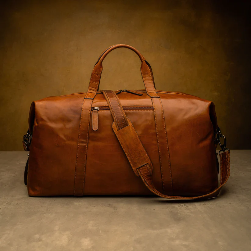 PISA Prisvärd Weekendbag i skinn