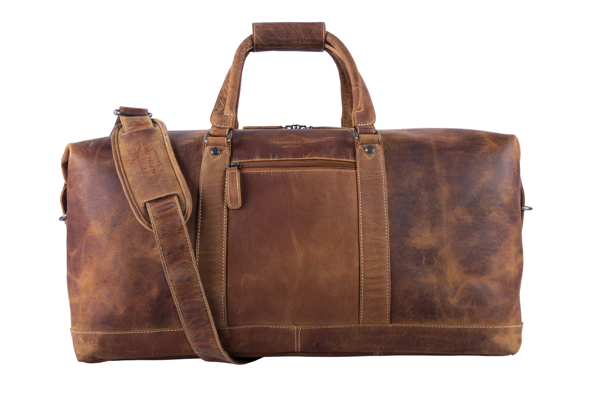 Weekendbag Alabama i Läder