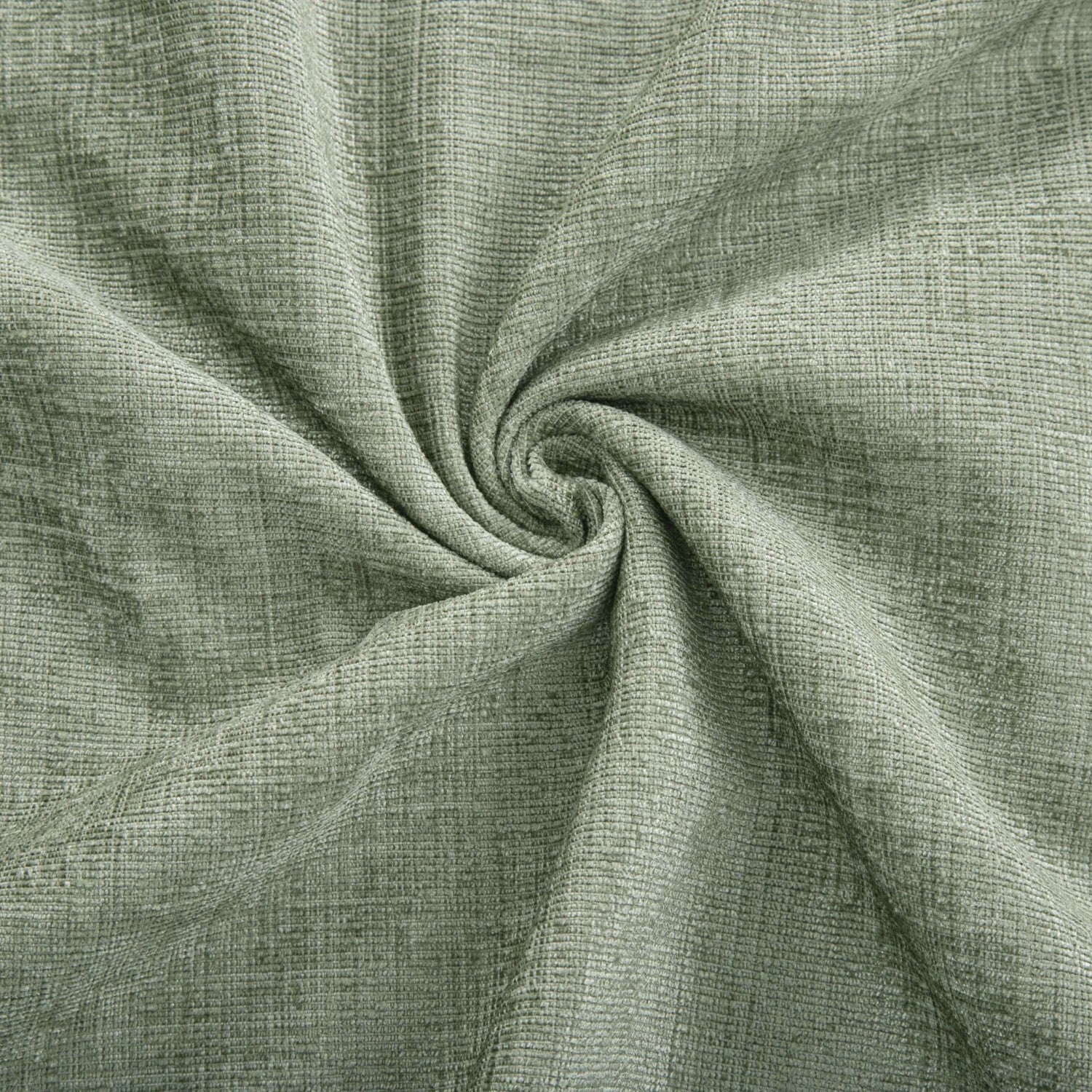 Amberley Sage Chenille Thermal Door Curtain