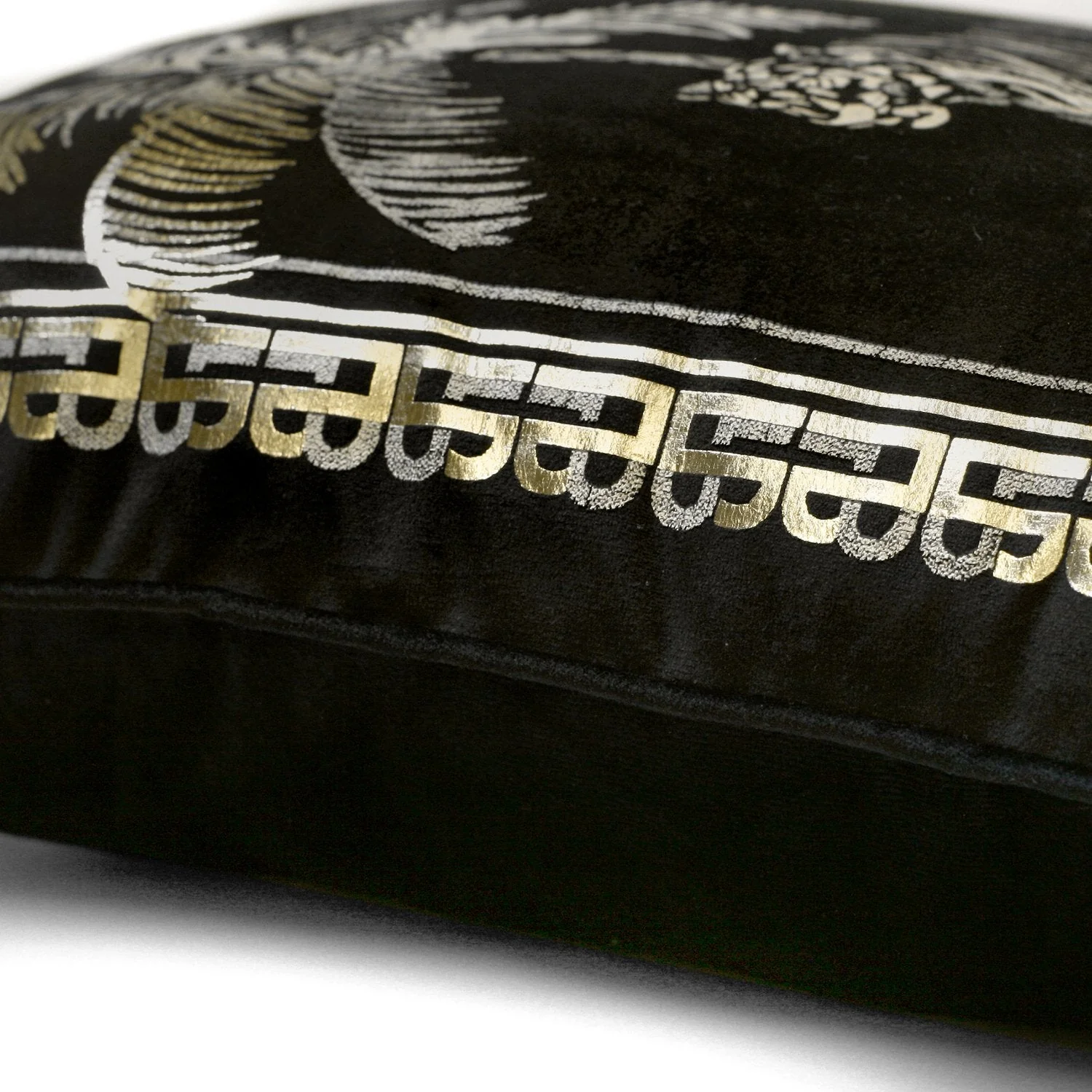 Laurence Llewelyn-Bowen Tiger Tiger Black Cushion (43cm x 43cm)