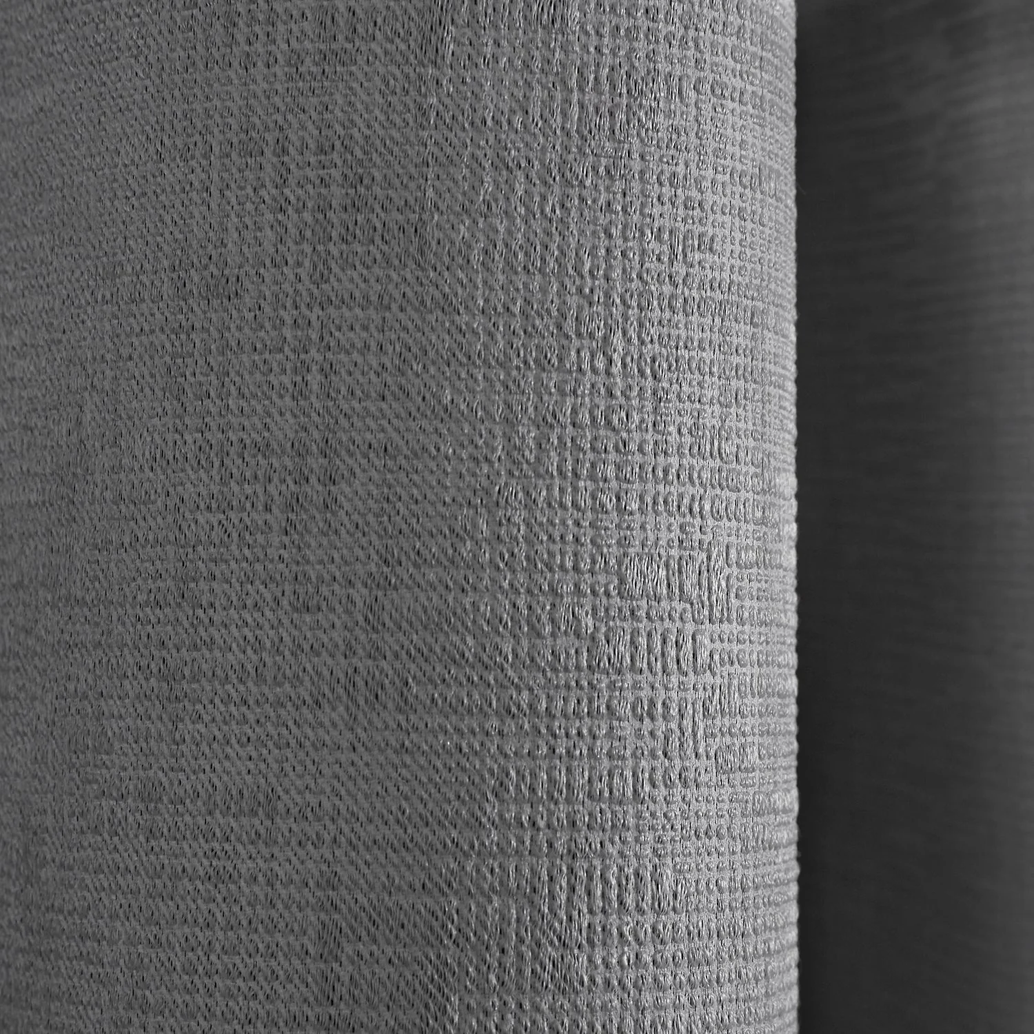 Strata Silver Grey Dim Out Eyelet Curtains