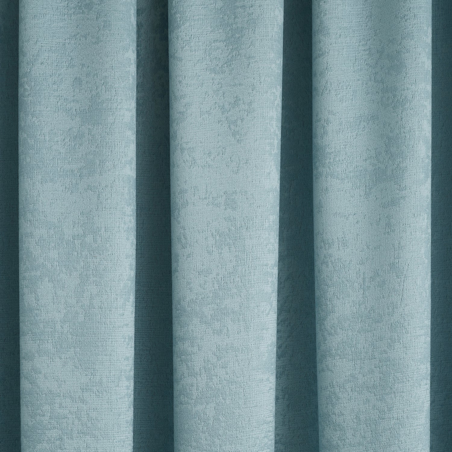 Galaxy Duck Egg Dim Out Pencil Pleat Curtains