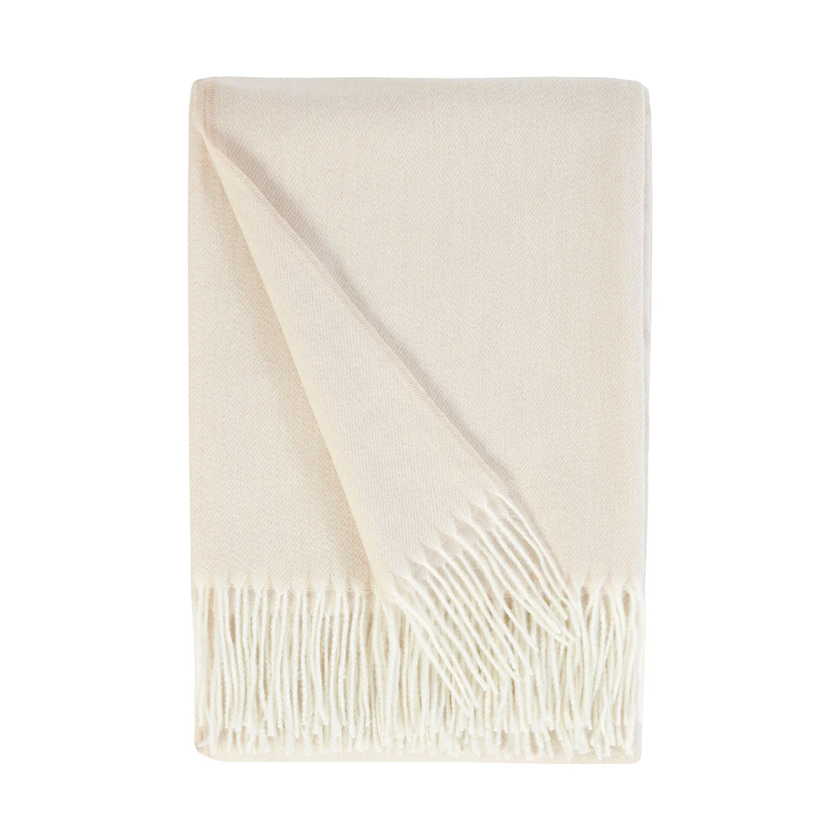 Amara Natural Herringbone Throw (130cm x 180cm)