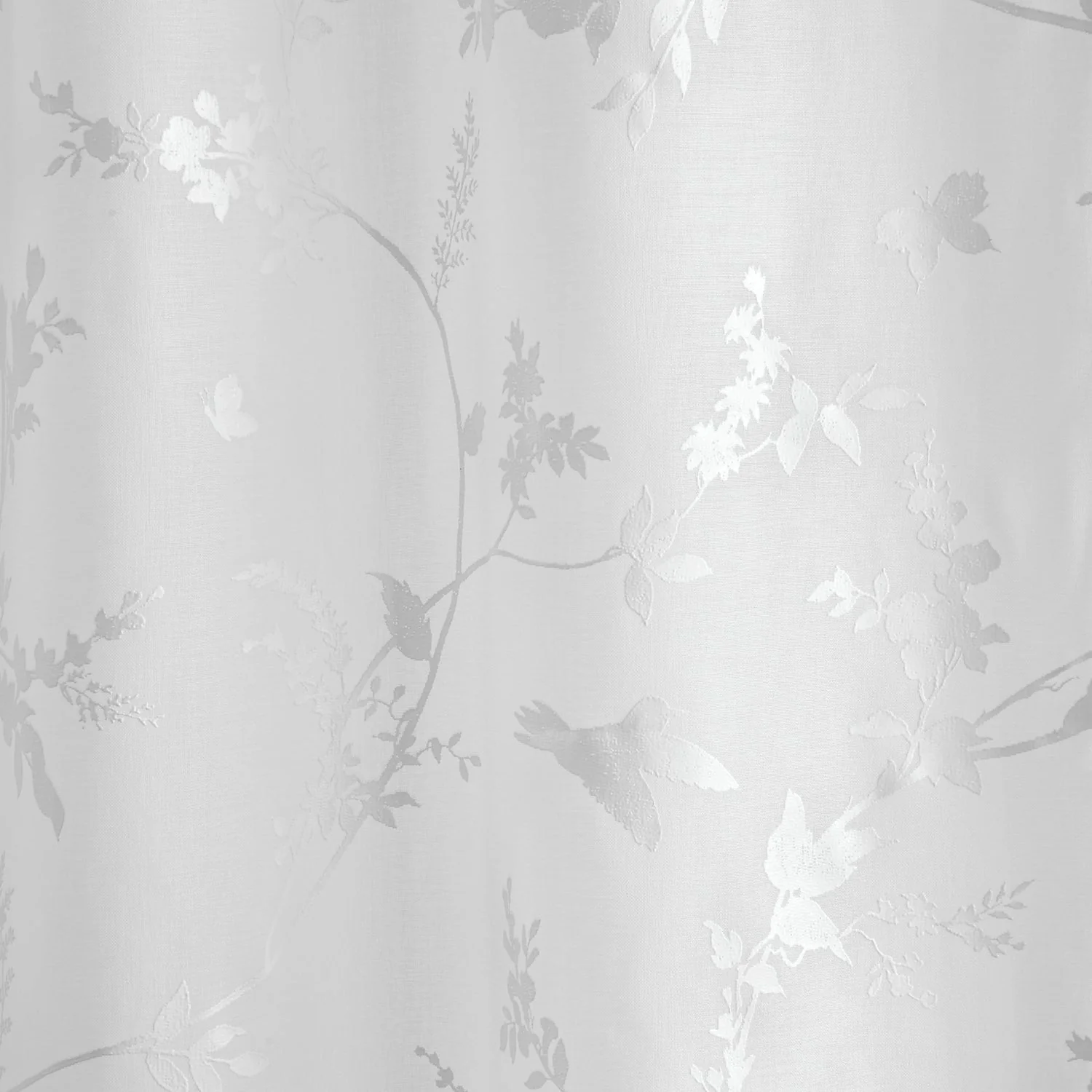 Darnely White Bird Voile
