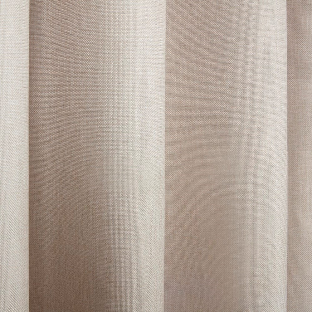 Eclipse Natural Pencil Pleat Blackout Thermal Curtains