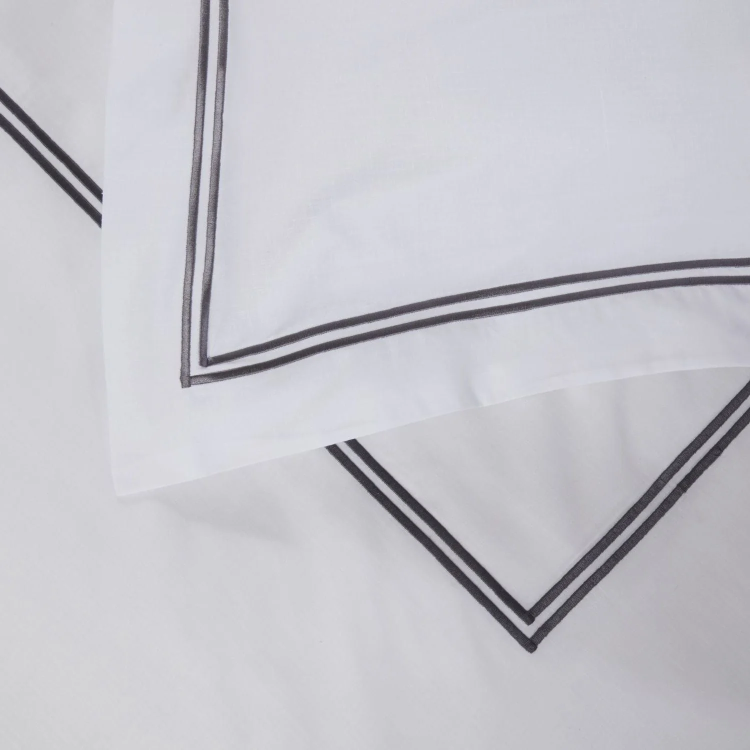 Mayfair Graphite Embroidered Duvet Set