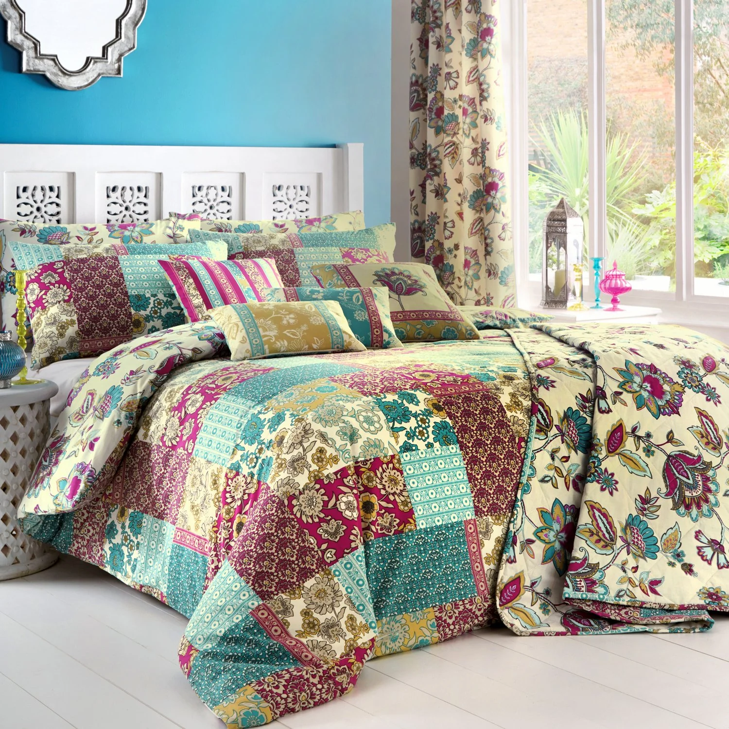 Marinelli Floral Reversible Duvet Set